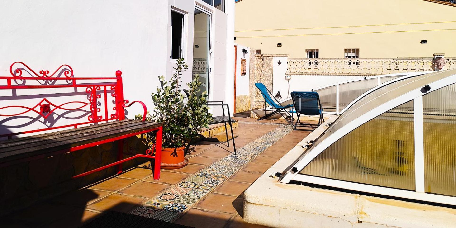 Apartamento La Casa De Huespedes La Pobla de Vallbona Exterior foto